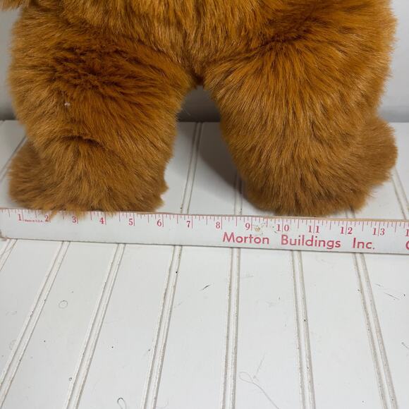 Vintage Soft Classics 1995 Large Russet Brown Stuffed Plush Bear Toy's R US - Picture 5 of 16